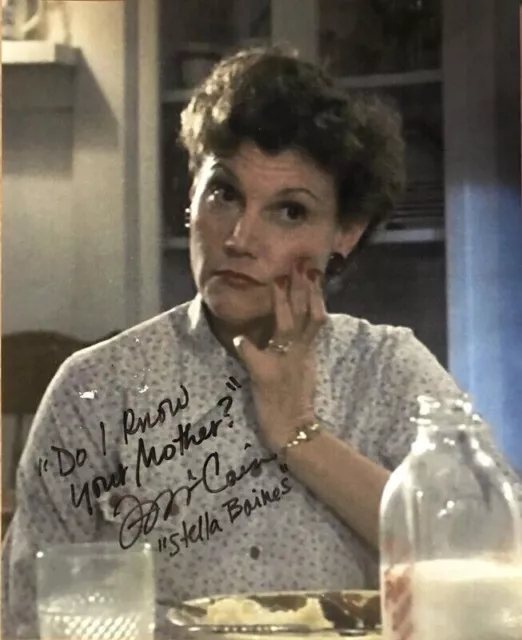 Autographe de Frances Lee McCain signée sur photo Retour vers le futur-Gremlis