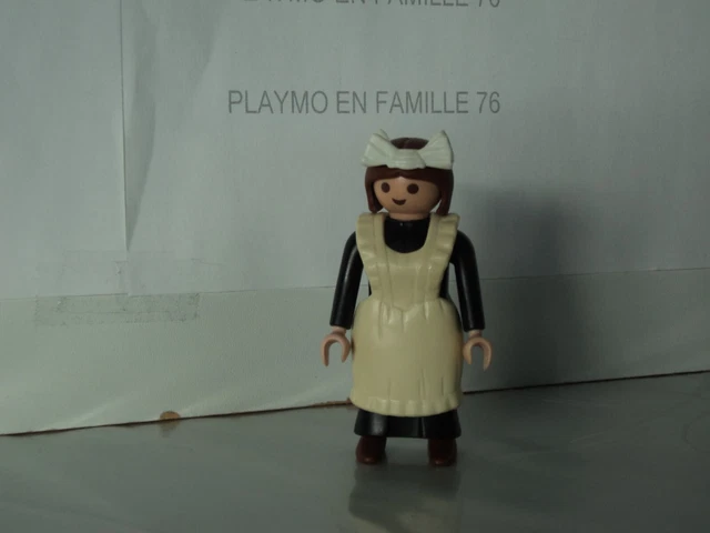 Playmobil Vintage Série Rose 1900 - Femme Du Set 5501 De 1990 - Occasion