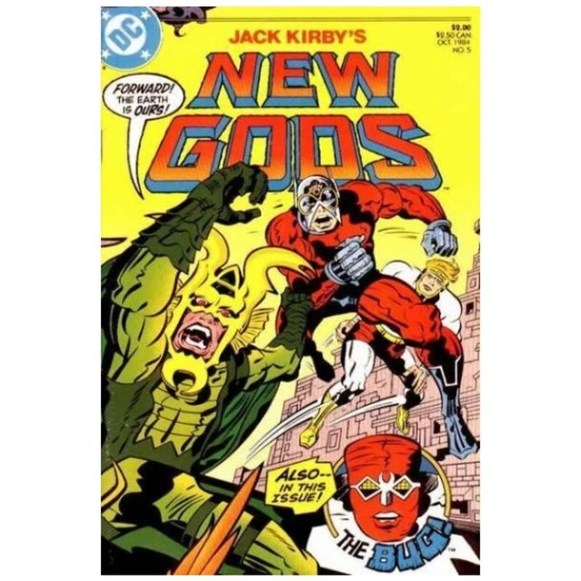 New Gods (1984 series) #5 in Very Fine + condition. DC comics [j`
