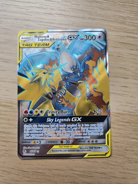 Pokemon Card - Articuno GX - T-Chinese - Full Art - AC2b 218/200 SSR - Mint  !