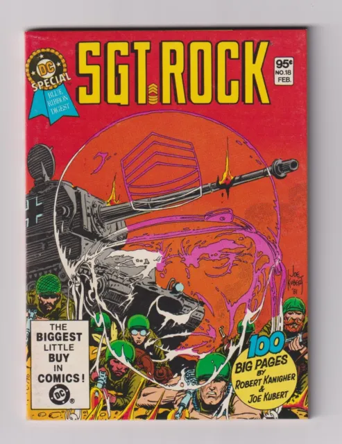DC Special Blue Ribbon Digest #18 1982 NM- 9.2 DC Comics Sgt Rock 100 Pages
