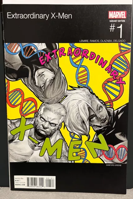 Extraordinary X-Men #1 Sanford Green Hip Hop Variant, De La Soul homage NM