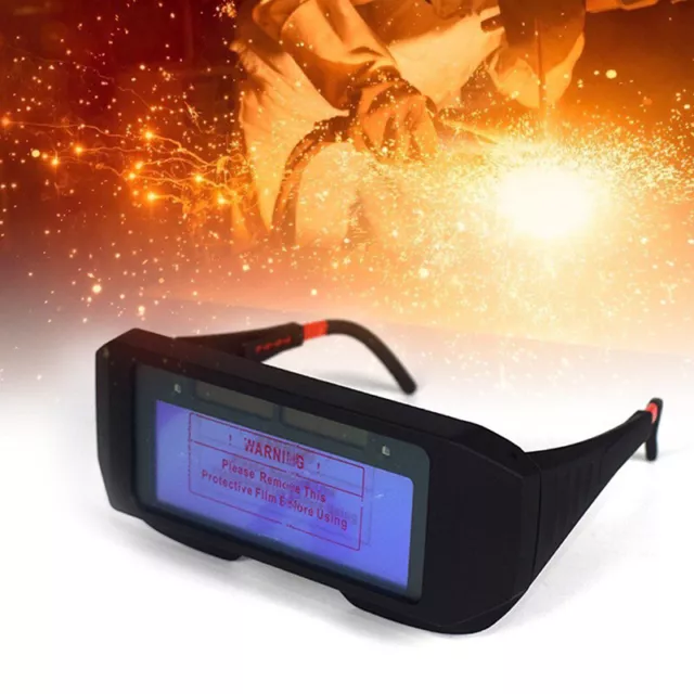 Auto Solar Darkening LCD Welding Glasses Goggles Mask Helmet Arc Eye Protection 2