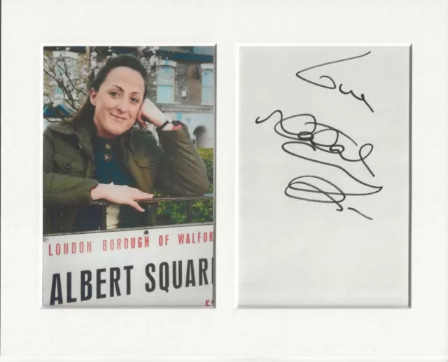 Natalie Cassidy eastenders signed genuine authentic autograph AFTAL 73 COA
