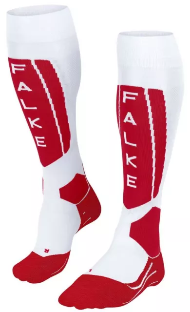 Falke Pour des hommes SK5 Bloquer Polyproyle Chaussettes - blanc