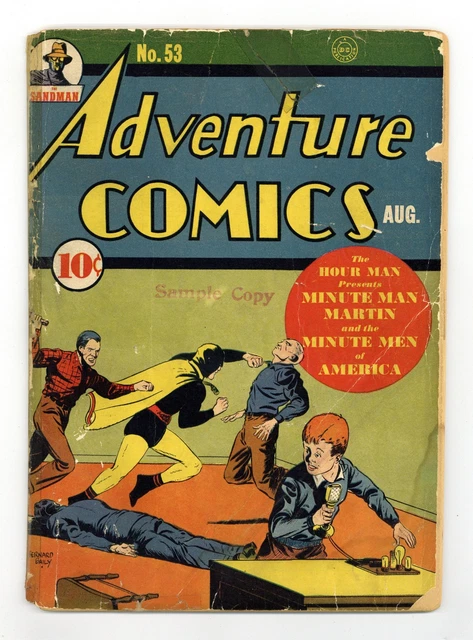 Adventure Comics #53 PR 0.5 1940