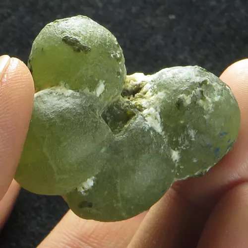 Shola Vrai 146,69 Carats Naturelle Vert Prehnite Gigantesque De Mali