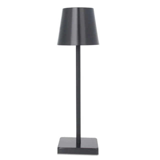 Lampada a led tavolo touch ricaricabile moderna a 3 colori bar ristoranti hotel 6