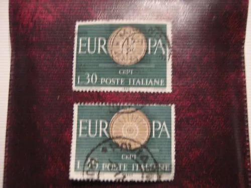 Varieta' Italia Repubblica 30 Lire Europa 1960 Usato