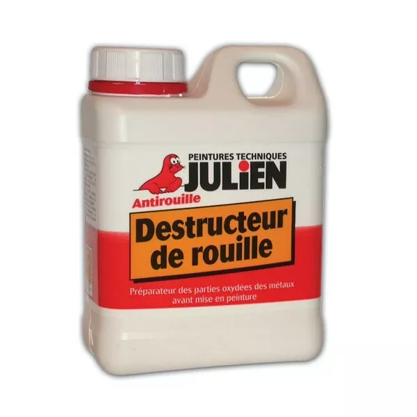 EQM Dissolvant Rouille ECO-804 - Enlève Rouille Instantanément - Restaure Métal 1L - Usage Pro & Maison