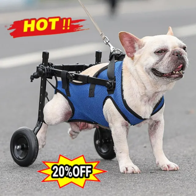 Einstellbare Haustier Rollstuhl Hind Limb Hinterbein Behindertes Haustier
