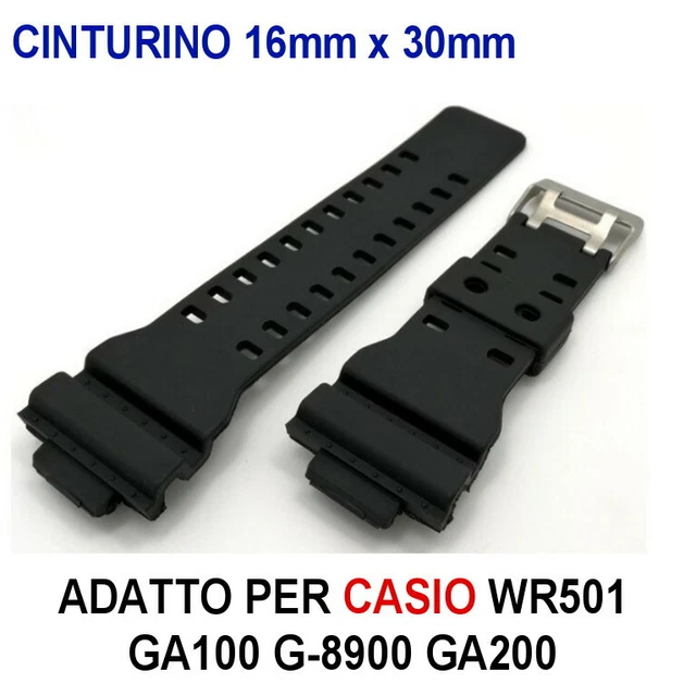 Cinturino Ricambio Per Casio G-Shock - Silicone, Multi Modelli