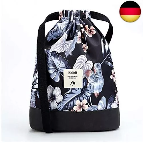 KALIDI Beutel Rucksack Kordelzug Turnbeutel Daypack Gymsack Gym Bag Beutel