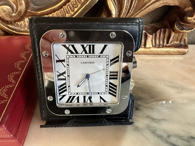 Cartier Santos Da Tavolo Completo Scatola E Garanzia