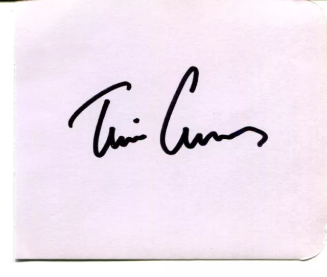 early sig TIM CURRY rocky horror IT signed AUTOGRAPH 4269