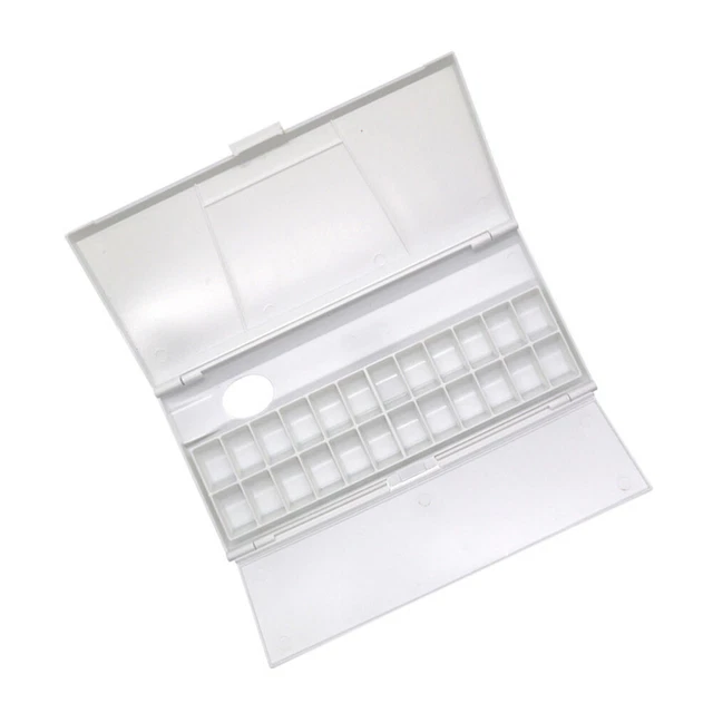 30 Pentole Acquerello Vuote - Tavolozza Pittura Con Griglie, 3.2ml Per Artisti E Hobby