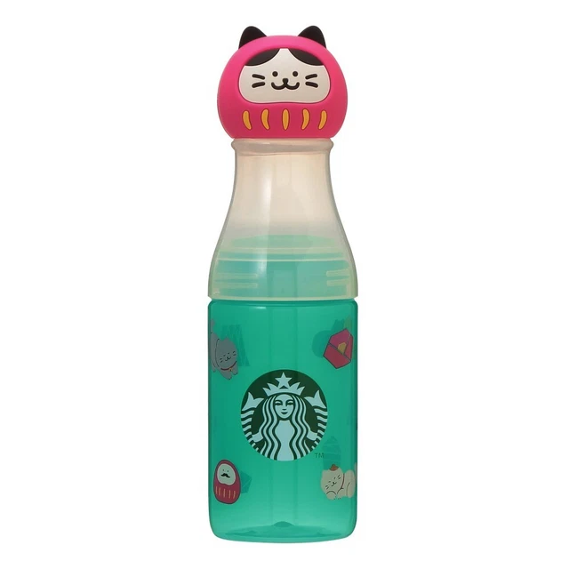 STARBUCKS JAPAN NEW Year 2024 Sunny Bottle Manekineko Daruma 500ml 48.