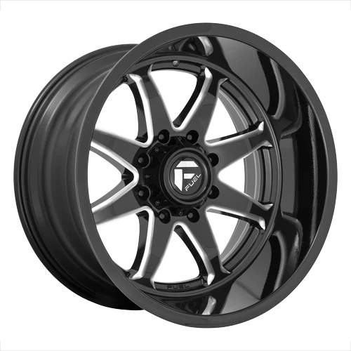 20 INCH BLACK Wheels Rims Ford F150 Truck 6x135 Lug Fuel Hammer D749
