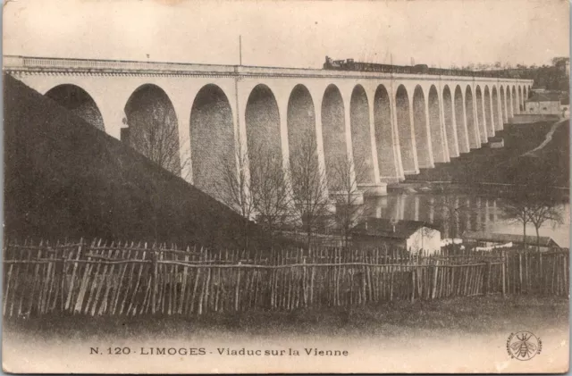*47437 cpa Limoges - Viaduc sur la Vienne