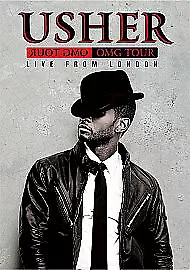 Usher: OMG Tour - Live from London DVD (2011) Usher cert E Fast and FREE P & P