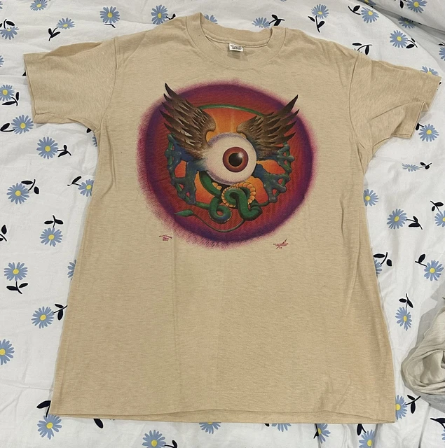 1977 KELLEY MOUSE Flying Eyeball T-Shirt Hip-O-Potamus Grateful 