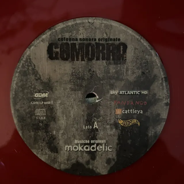 Mokadelic – Gomorra (LP / Italy / 2014) Soundtrack OST Electronic 3