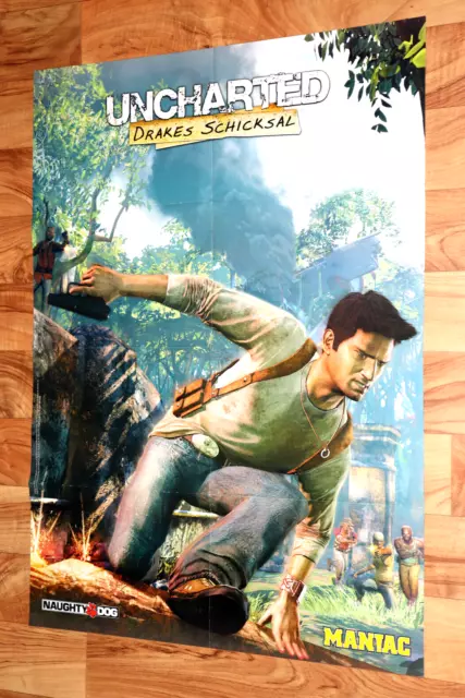 Uncharted Drake's Fortune PS4 PS3 XBOX ONE 360 POSTER MADE IN USA - NVG109