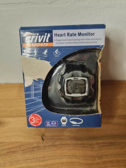 CRIVIT SPORTS WATCH with Heart Rate Monitor Chest Strap 22.00