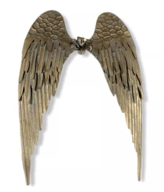 26 X 20 Inch Beautiful Metal Angel Wings Home Wall Décor Large