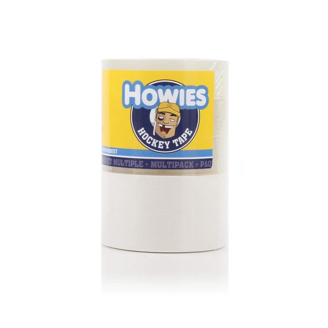 Howies Hockey Tape 5 ROLL Packs White