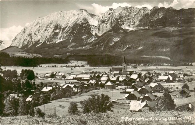73917881 Mitterndorf_Bad_Steiermark_AT Panorama mit Grimming