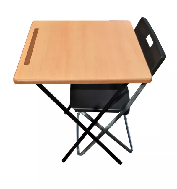 Folding exam classroom camping Laptop Coffee bistro market stall Table & chair