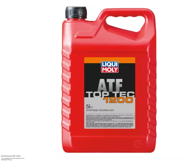LIQUI MOLY TOP Tec ATF 1800 huile pour boîte automatique 5 litres 20662 EUR  68,04 - PicClick FR