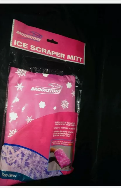 Ice Scraper Mit - Pink