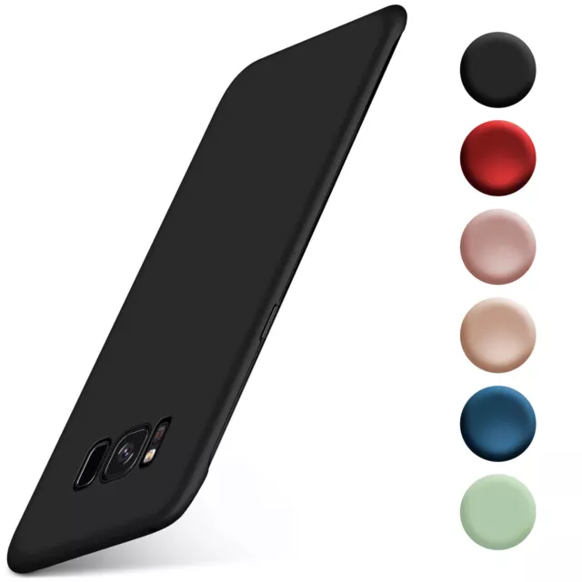 Hülle für Samsung Galaxy S8 Plus Schutzhülle AIR Slim Case Cover Matt Ultra Dünn