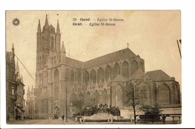 CPA-Carte postale-  BELGIQUE -Gent -Eglise Saint Bavon-1923-S4071