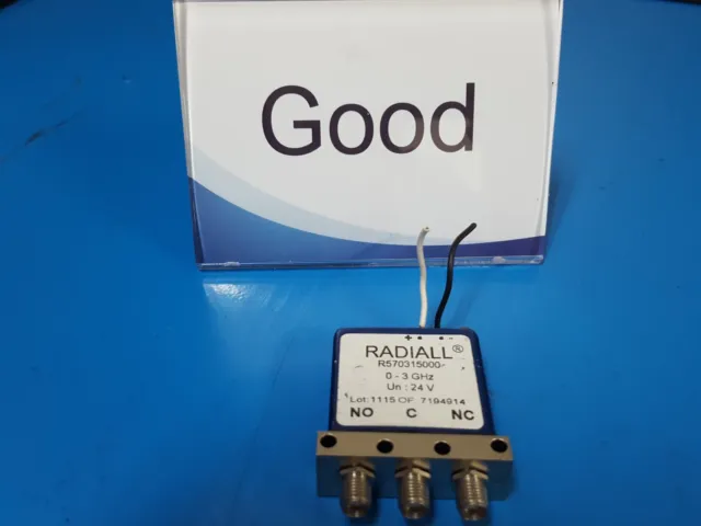 Radiall_R570315000: RF COAXIAL SWITCH 3GHz / 24V (3)