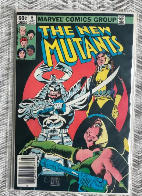 Marvel Comics The New Mutants Vol. 1 #5 July 1983