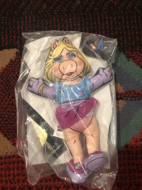 Miss Piggy Muppets Plush Blockbuster Vintage 1998 Doll Toy