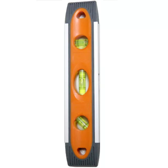 Genuine Trade Quality TORPEDO LEVEL Shock Resistant Magnetic Durable 230mm (9")