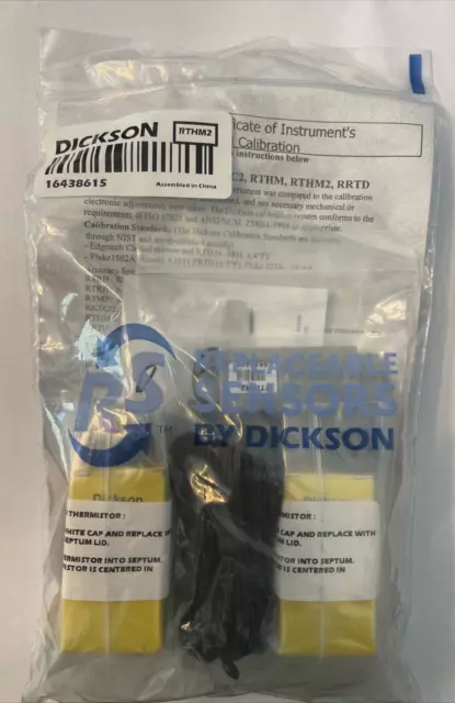 Dickson Dual Glycol Thermistor Sensor RTHM2