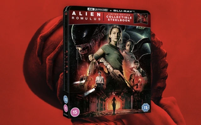 ALIEN ROMULUS (LIMITED Edition 4K Ultra HD Blu Ray Steelbook) PRESALE £ ...