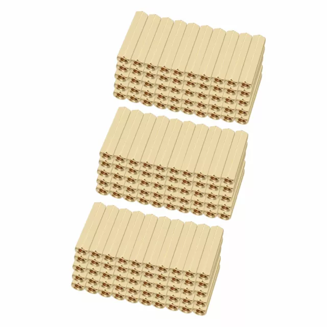 150pcs Brass Straight PCB Pillar Female Thread Hex Standoff Spacer M3x5x20mm