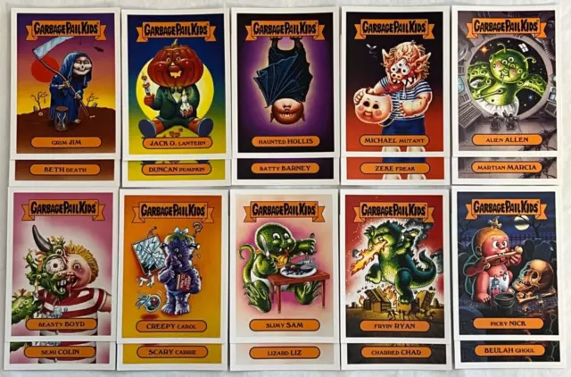 2019 Garbage Pail Kids REVENGE OF OH, The HORROR-IBLE Classic Monster 20 SET GPK