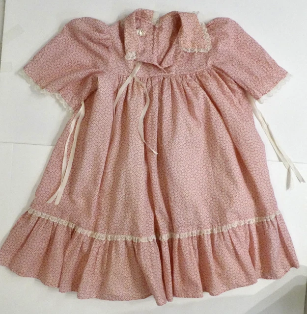 Abito da festa vintage nonna grunt ragazza età 7