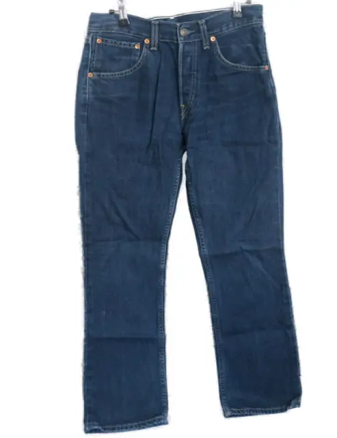 Levis Jeans 535 W30 L30 Standard Blau Herren Straight-Cut Denim Männerhose