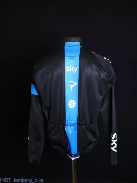 rapha pro team maillot manches longues team sky (large) 2