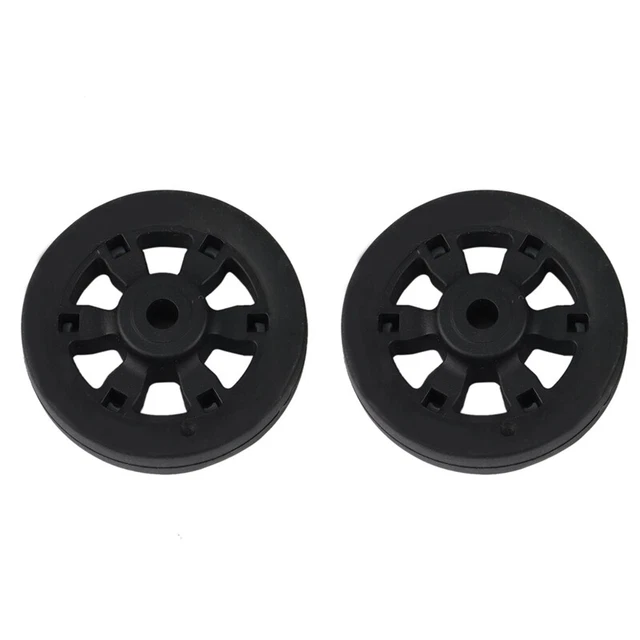 2Xft Suitcase Pulley Rollers Mute Wheel Wear-Resistant Parts Repair 55X12mm U6R5 3