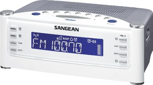 Sangean RCR-22 Atomic with FM-RDS / AM / Aux-in Digital Tuning Radio, Clock