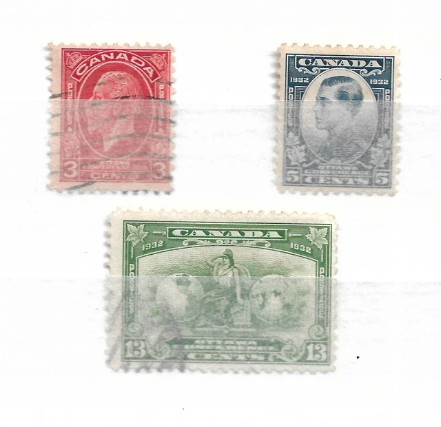 CANADA -  1932 - COMPLET SET  - Scott nr  192/4